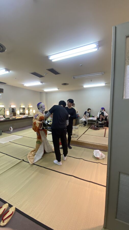 北徳│舞台衣裳│日本舞踊│老松　衣裳　着付　楽屋長寿乃会